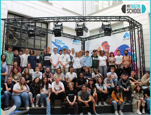 photo de classe à my digital school